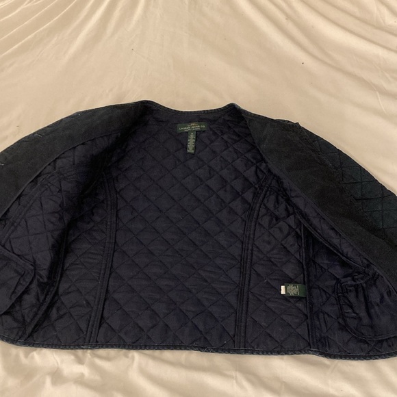 Ralph Lauren Jeans Dark Wash Quilted Denim Jacket - Picture 7 of 9